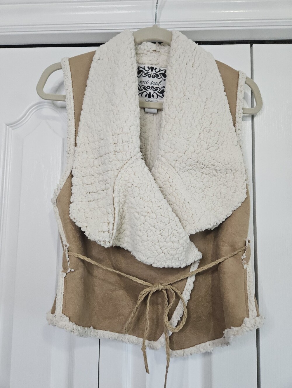 Faux Shearling Vest